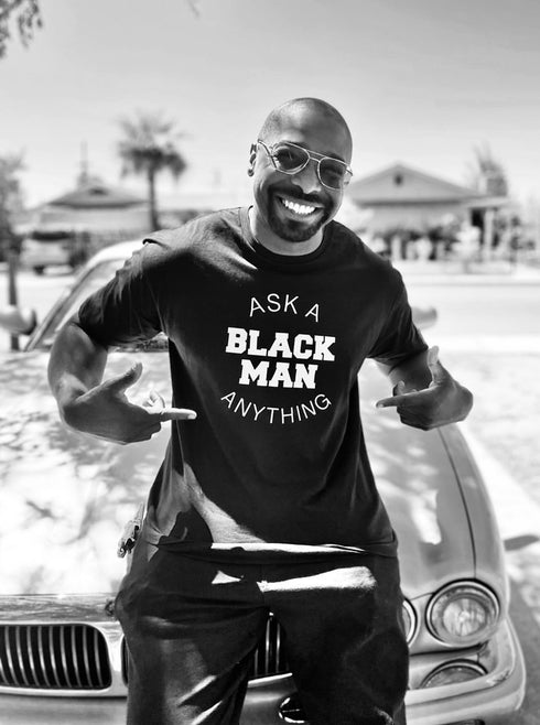 Ask A Black Man Anything, core member (t-shirt)