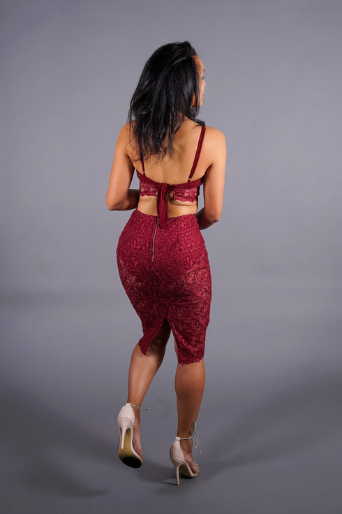 SUBJECT (2-piece skirt set)