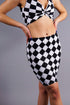 CHECK (2-piece skirt set)