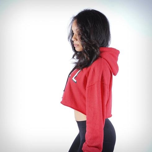 CHILL (cropped hoodie)