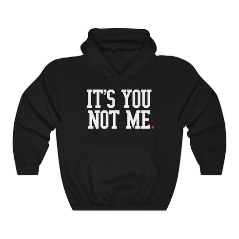 ITS YOU NOT ME (hoodie)